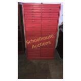 Vintage 1950s Dentistry Cabinet. Featuring 20