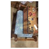 Small stool and quilting/sewing buddy