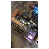 Box of board games, the Brady bunch set. And FOIL