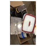 Cake holder, pan, cutlery, and so much more