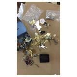 Collection of keys and key chains some vintage