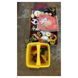 Toys and mega blocks