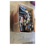 Medium box of DVDs full to the lip