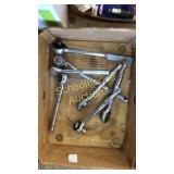 Flat of socket wrenches. Craftsman, popular