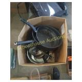 Group of pots and pans