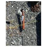 Vintage black flag sprayer