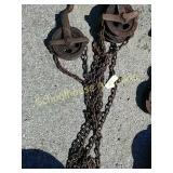 Nice pulleys & chain