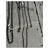 Set of 3 longest is about 12ft