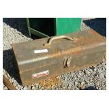 Master mechanic toolbox with contents