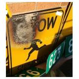 Slow children playing sign