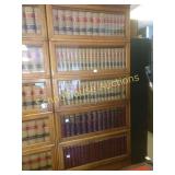 One Barrister book case by Viking 34" x 9.5" x