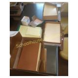 Lot office supplies folders portfolios legal pads