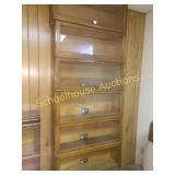 7 individual barrister cabinets no top or bottom