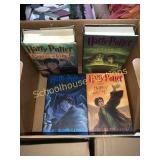 Harry Potter hard back books good shape