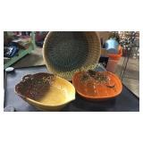 Ceramic Fall Platers x2 plus super nice Fall