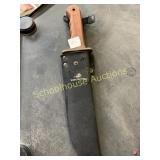 Winchester knife with sheath approximately 15"