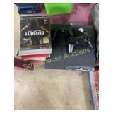 Sony play station 3 with controllers and games