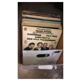 Box of orchestra records