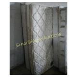 Queen serta pedic mattress & box springs