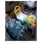 Mops and bucket plus bonus train for kids