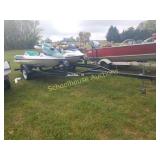 Haul rite Double wave runner trailer. We do have