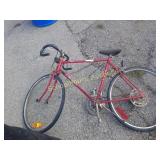 Red free spirit bike