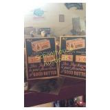 Vintage Advertisement signs x2 with changing