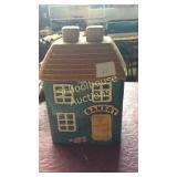 House Cookie Jar With Marking