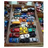 Small metal cars approx 30 or more in box