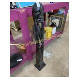Wooden Tribal art statue approximately 36' tall