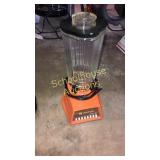 Orange Waring blender