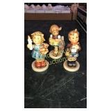 3 Hummel exclusive editions approx 4" tall