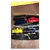 Large train set. Includes engine, caboose,