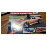 Assorted car themed calendars