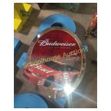 Large Budweiser racing mirror about  31inches