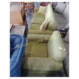 Vintage set couch & chair small tare on couch