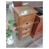 4 drawer cabinet approx 15x 36" tall)