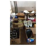 All. 8 or 9 medium boxes mostly household decor,