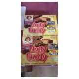 2 packs of Nutty buddies