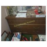 Dresser with mirror