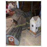 Bird houses to love and feeder