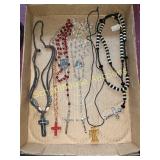 Lot of Christian rosary