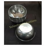Marked Crome Stainless Steel Bowl-lette x8  one
