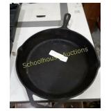 12" Cast Iron Skillet marked Lodge USA 10SK