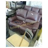 Like NEW power recline loveseat (matches couch in