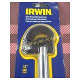 11 inch basin wrench with swivel head.