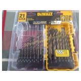 New 21 piece drill bit set