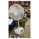 Lasko stand up oscillating 3 speed fan.