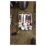 Lot of caulk and sparkling. 17 tubes of  All