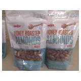 Honey roasted almonds